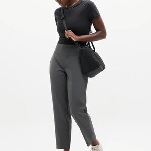 Athleta Endless Highrise Charcoal Ankle Pants